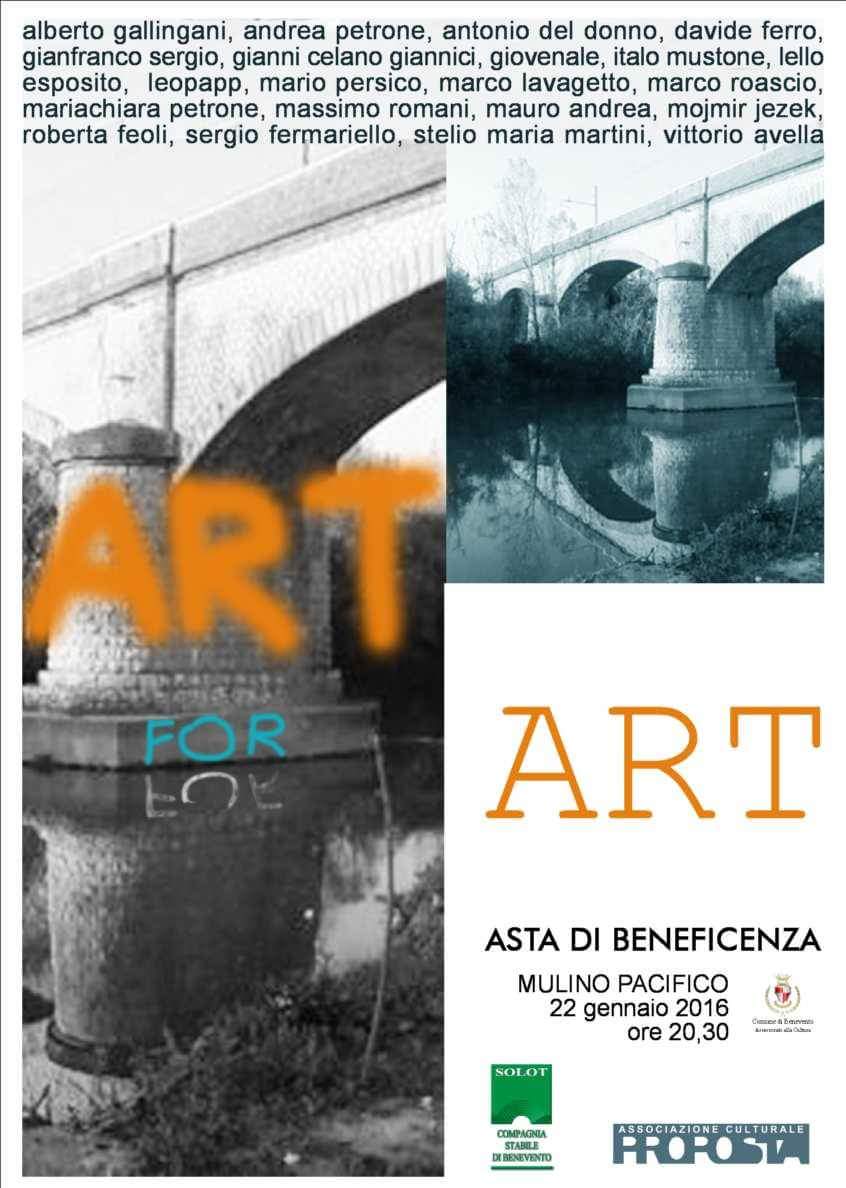 Art for Art, benevento Art for Art, leopapp Art for Art